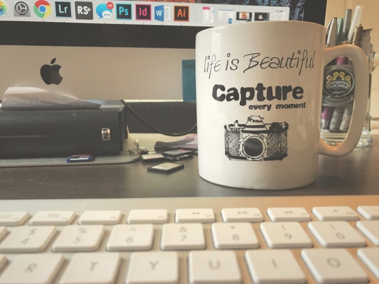 life is beautiful, capture every moment, photographer mug, camera mug, tea